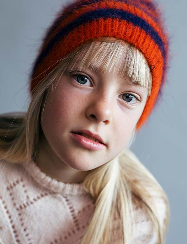 Kindermodel elise met blond haar