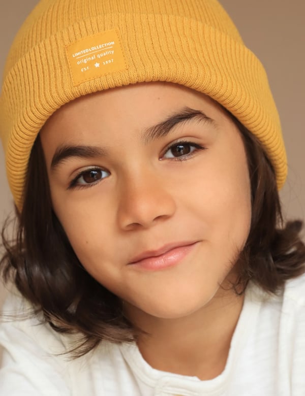 Model Kindermodel met bruin haar leonardo