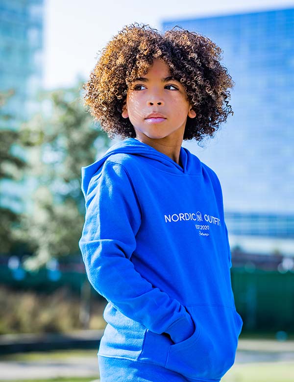 Kindermodel met bruin haar Jaycen