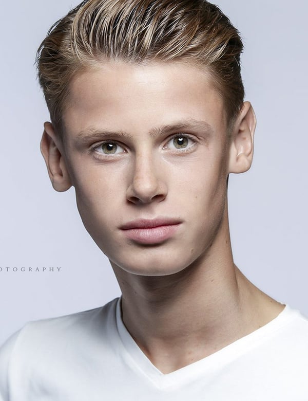 Model Mannelijk tienermodel stan