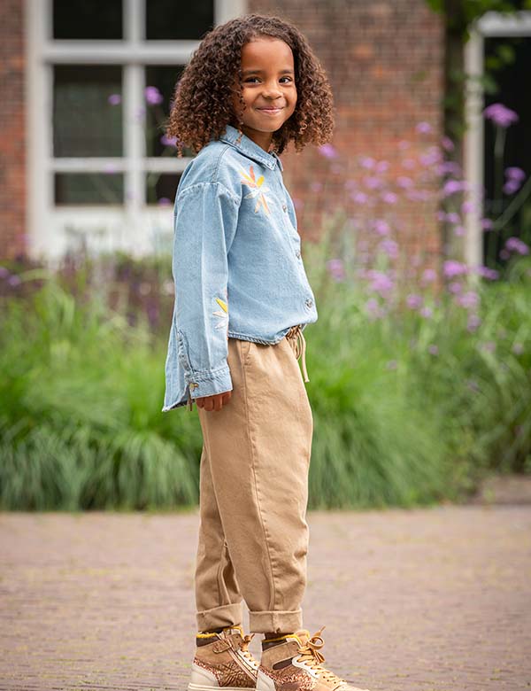 Kindermodel met krullen Tiana