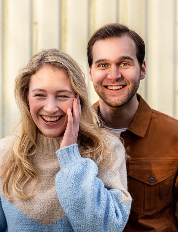 Modellen koppel esther en timo