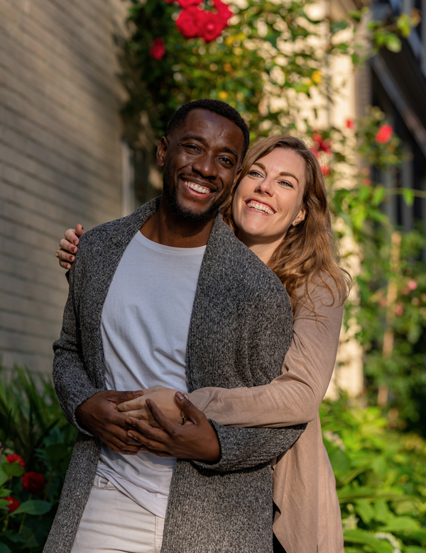 Modellen koppel veerle en nilson