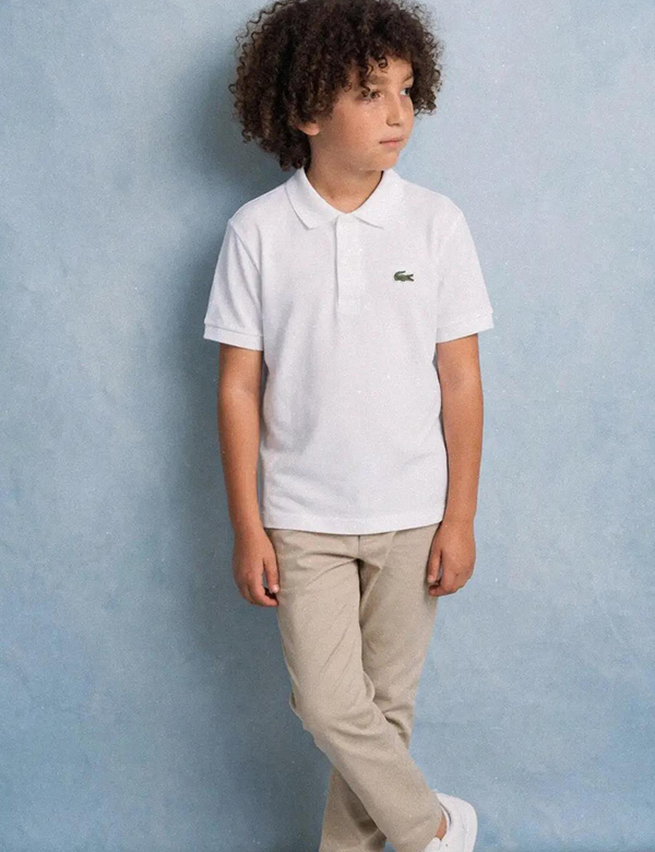 Kindermodel bruin krullend haar Adam k.