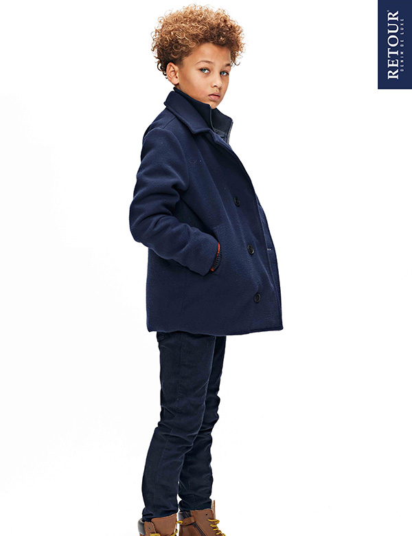 Kindermodel met krullend haar Aiven