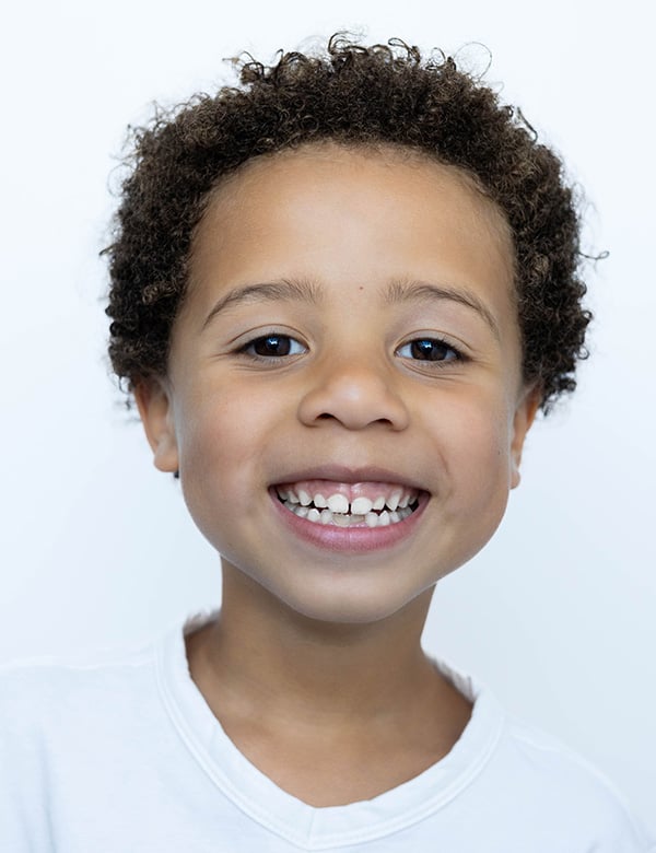Model Kindermodel met bruin haar alejo