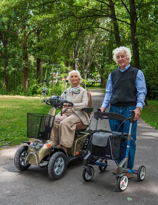 Mannelijk model met grijs haar Andy