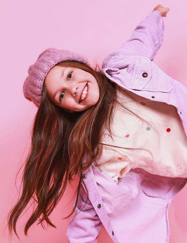 Kindermodel Anna-Lisa met lichtbruin haar