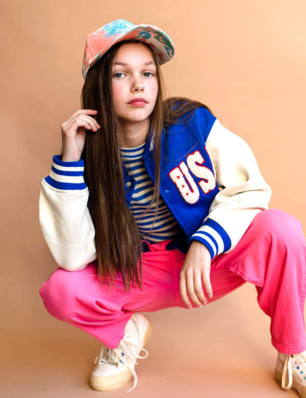 Kindermodel bruin haar Anna-Lisa