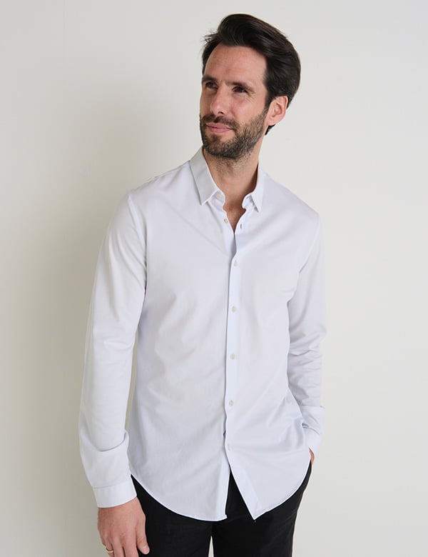 Mannelijk model met donker haar Bas Z.