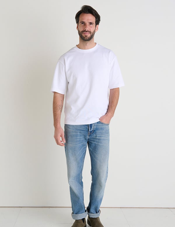 Mannelijk model met donker haar Bas Z.