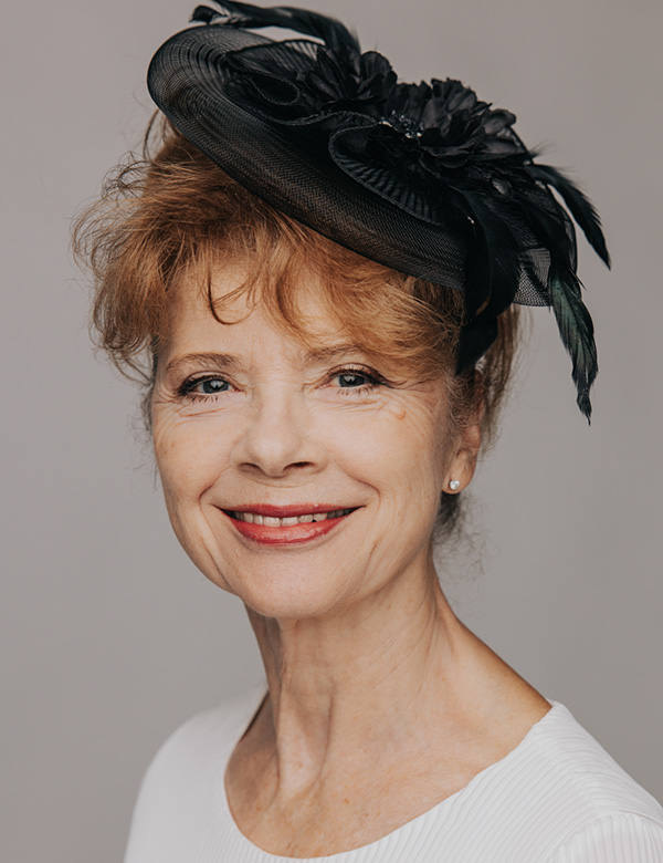 Vrouwelijk model met rossig haar Blanka