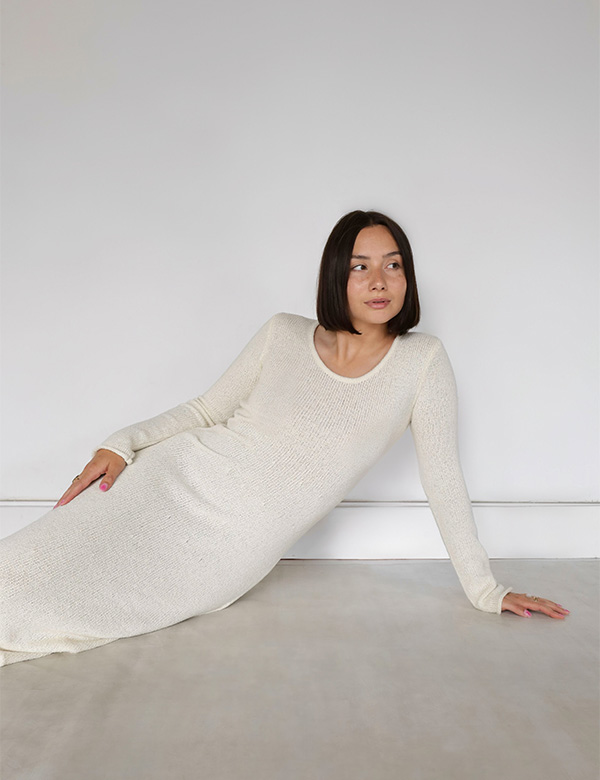 Vrouwelijk model boblijn