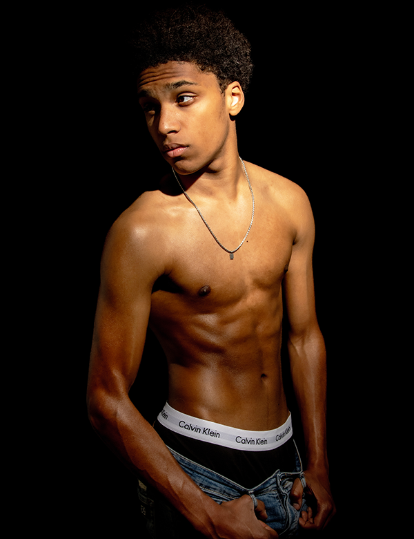 Mannelijk model Bryan O.