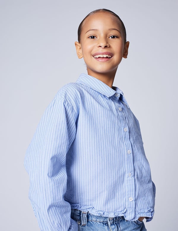 kindermodel met donkere krullen Cataleya N.