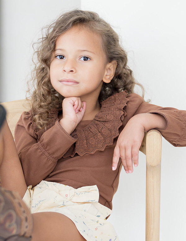 kindermodel bruin haar Cataleya N.