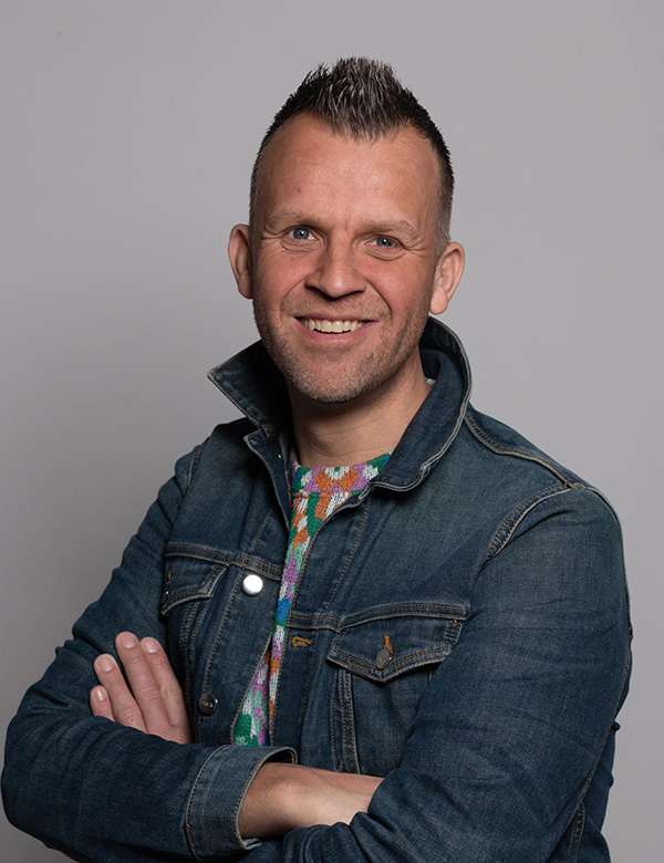 Mannelijk model Chiel