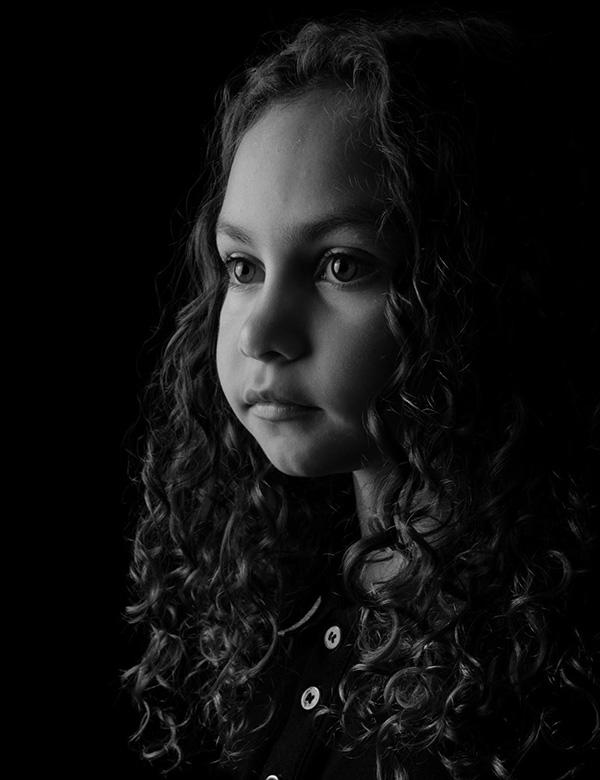 Kindermodel met krullend haar Chloe B.