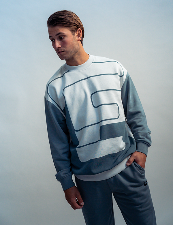 Mannelijk model met bruin haar Daan S.