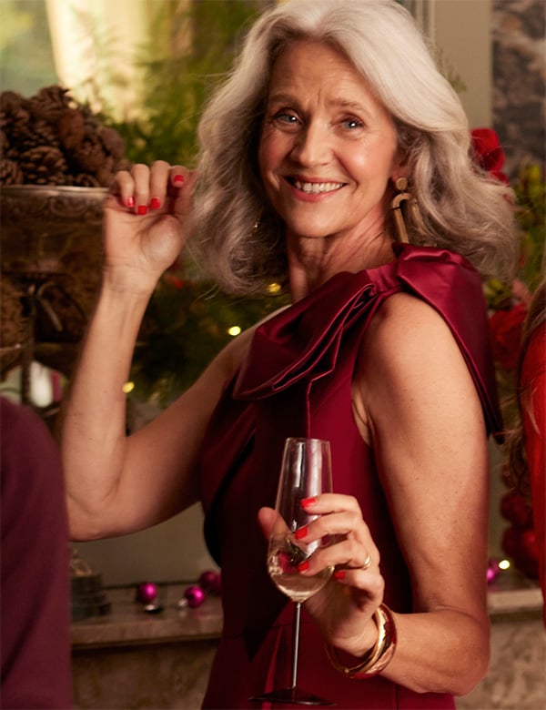 Seniorenmodel met grijs haar Daniëlle H.