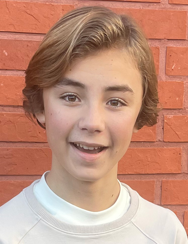 Tienermodel blond haar danny j.