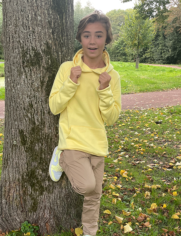 Kindermodel blond haar Danny J.