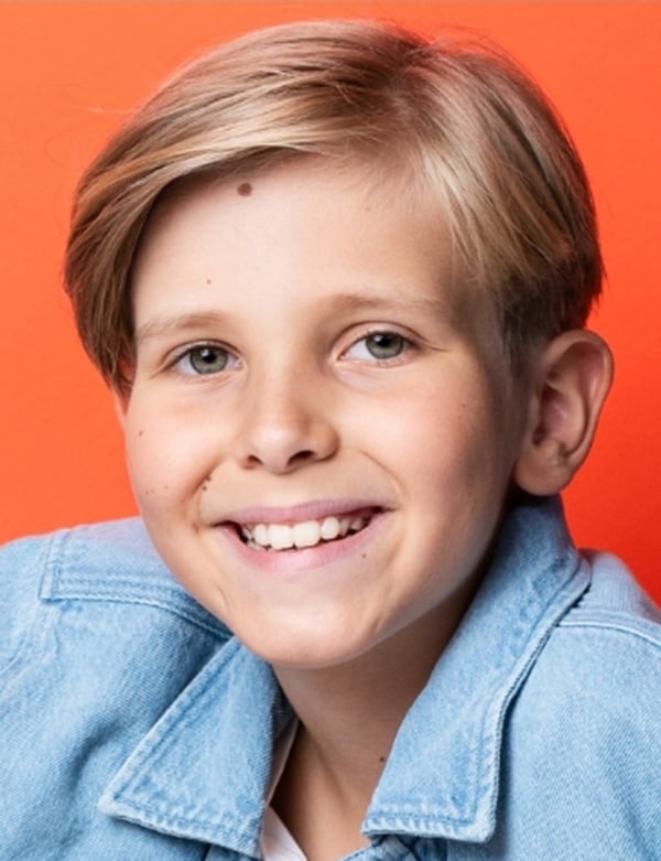 Model Kindermodel met blond haar dany