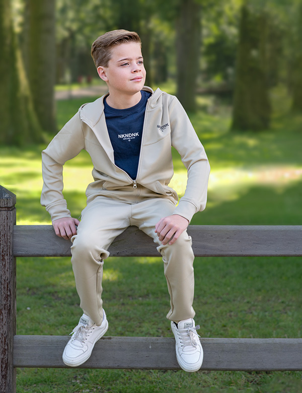 Kindermodel met blond haar Davian