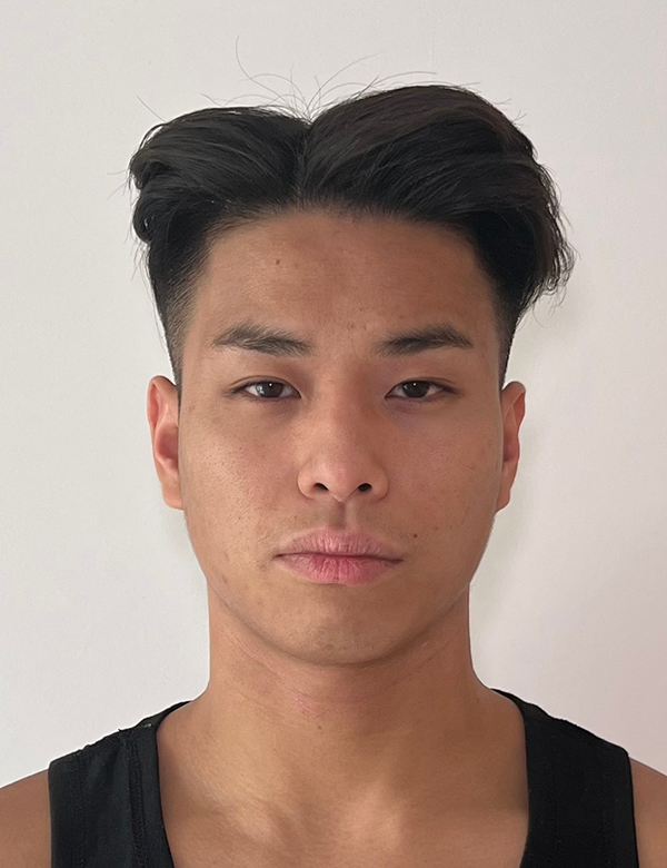 Mannelijk model dennis lin