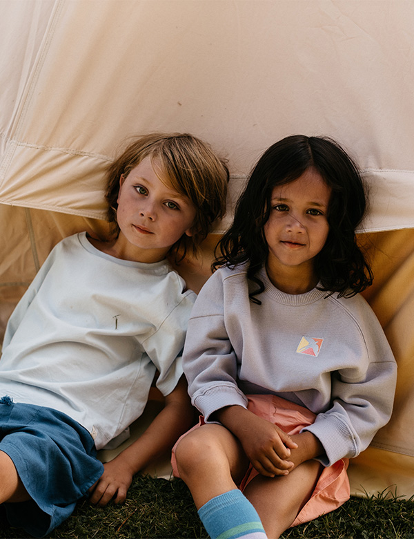 kindermodel met donkerbruin haar Diago