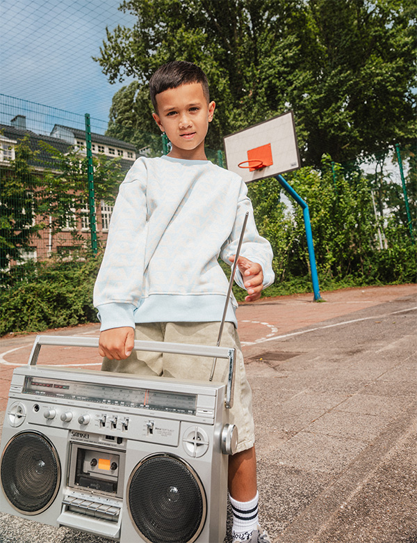 Kindermodel met donkerbruin haar Diago-Jace