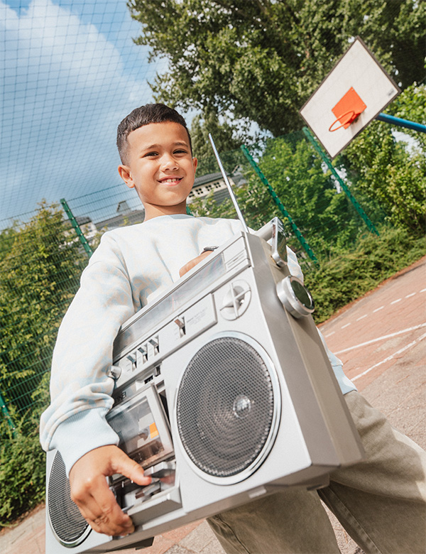 Kindermodel met donkerbruin haar Diago-Jace