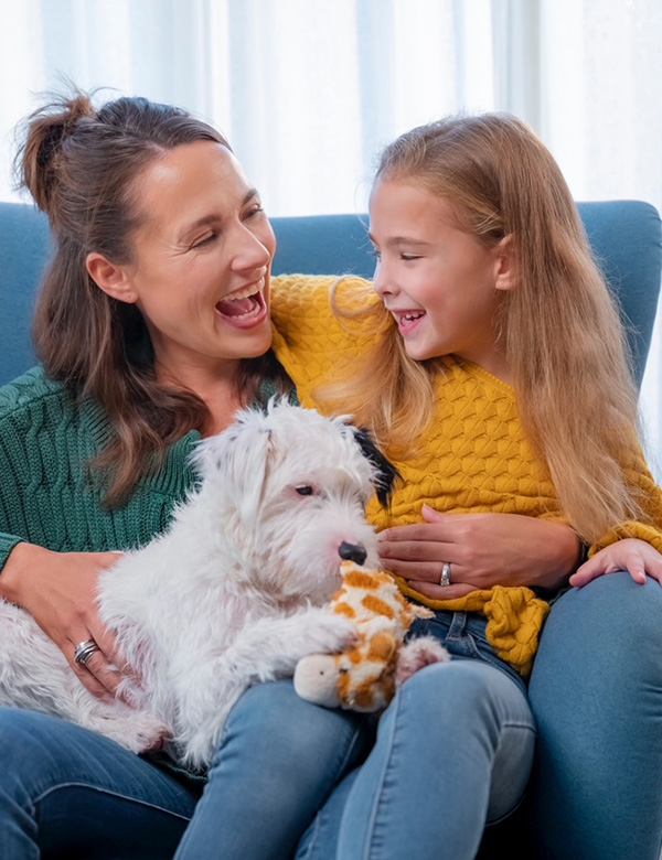Kindermodel met bruin haar Edie