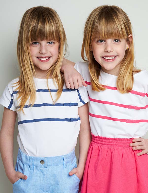 Zusjes Elena en Louise H.