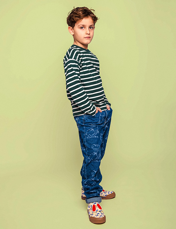 Kindermodel met kort bruin haar Eliano A.
