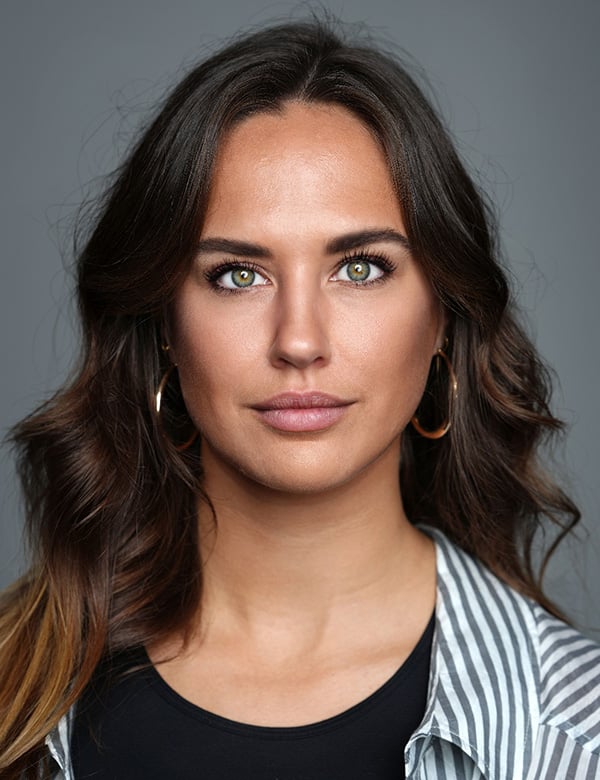 Model Vrouwelijk model lang haar eline