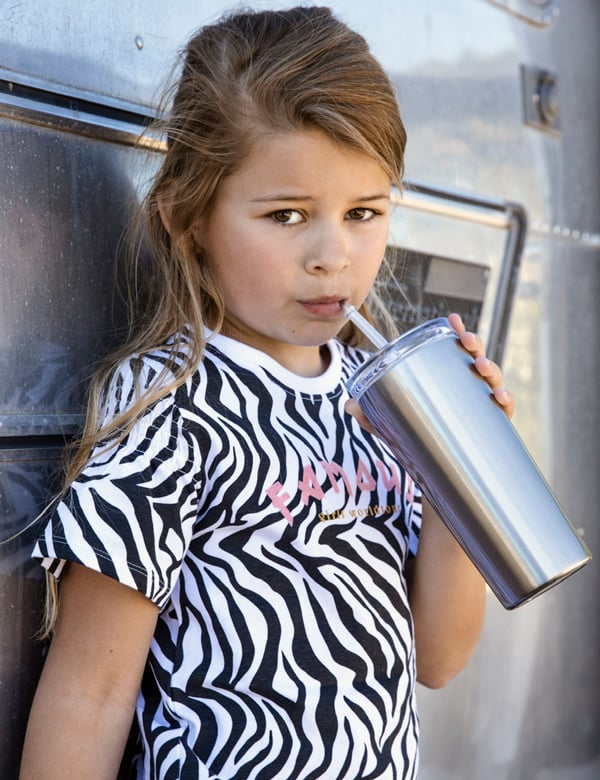 Kindermodel met blond haar Eline