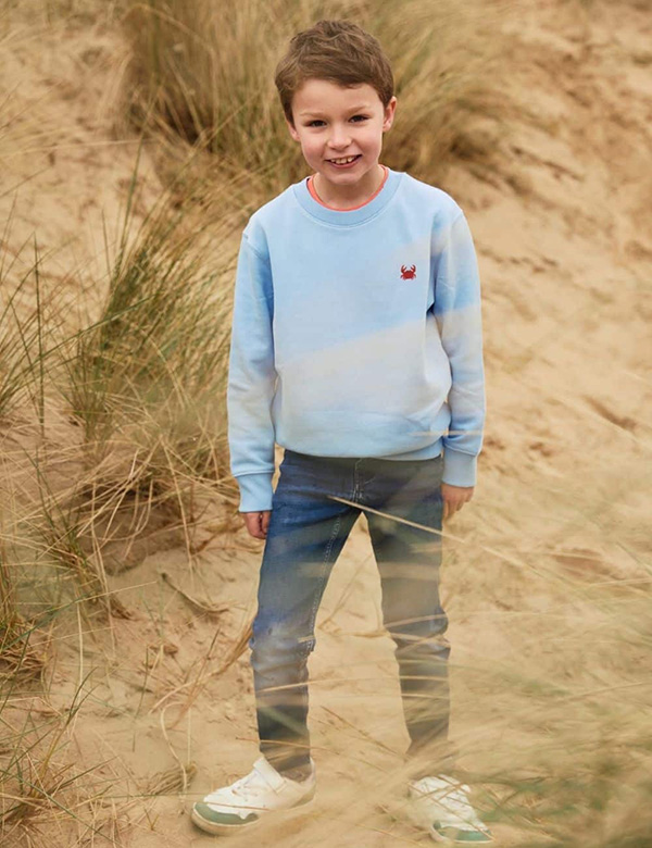 Kindermodel met kort bruin haar Emiel J.