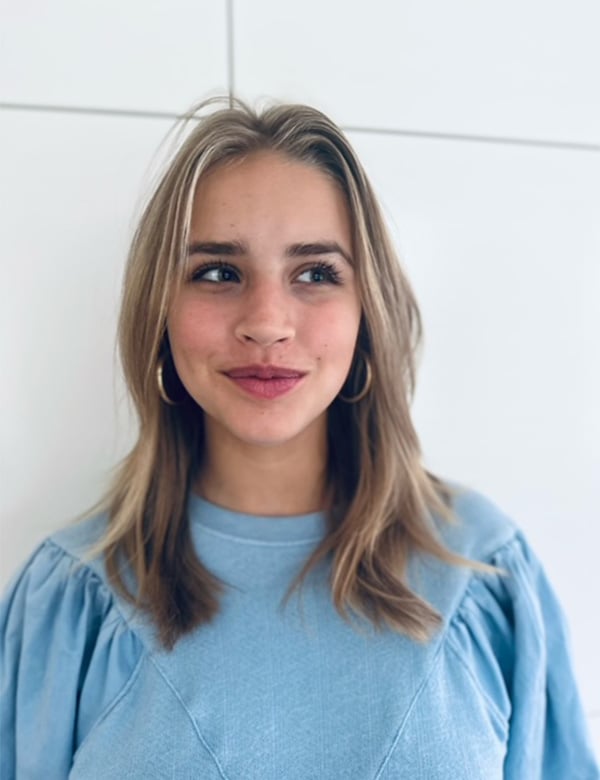Kindermodel blond haar Emma