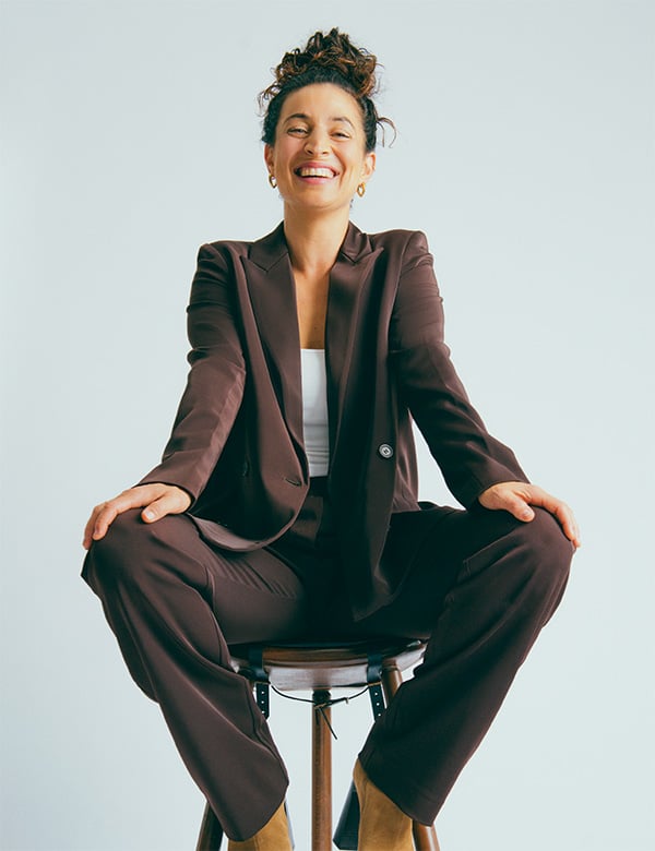 Vrouwelijk model en danser Esra