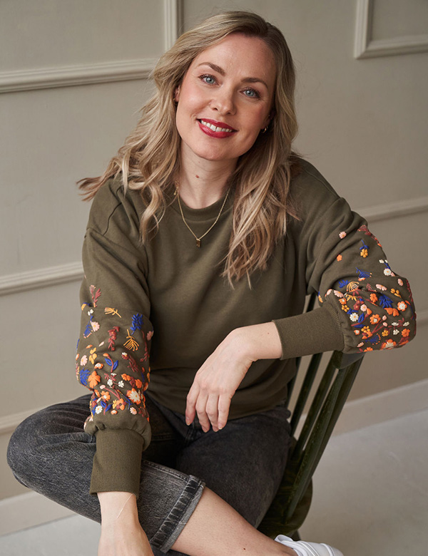 Vrouwelijk model Eva D.