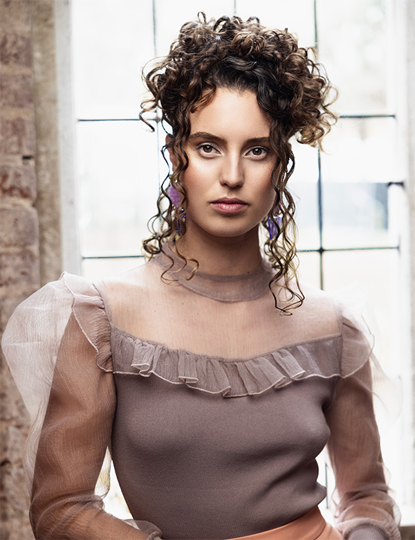 Vrouwelijk model Eva E.