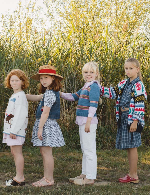 Kindermodel met oranje haar Eva V.