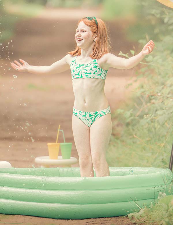 Kindermodel met oranje haar Eva V.