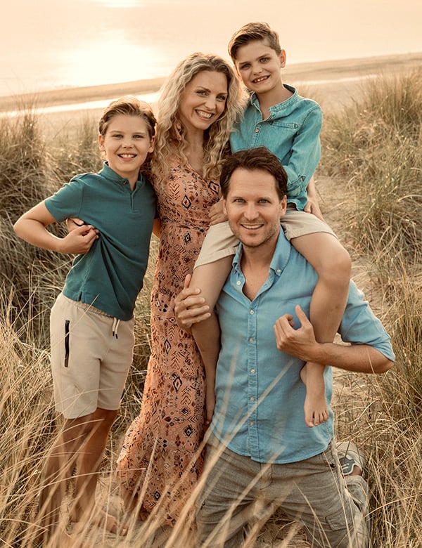 Familie Guiaux - van den Akker.
