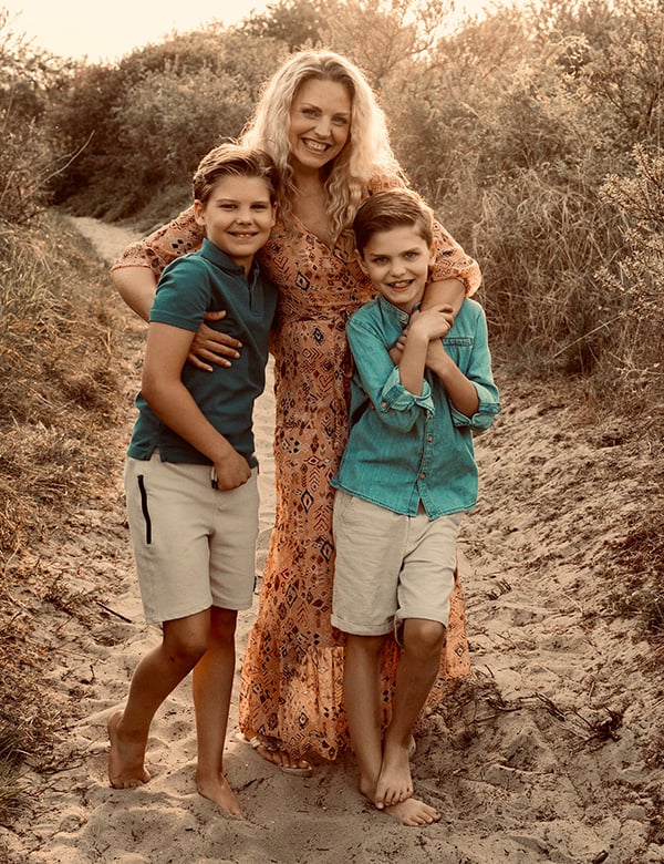 Familie Guiaux - van den Akker.