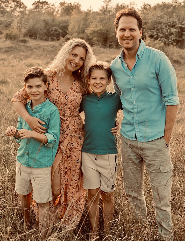Familie Guiaux - van den Akker.