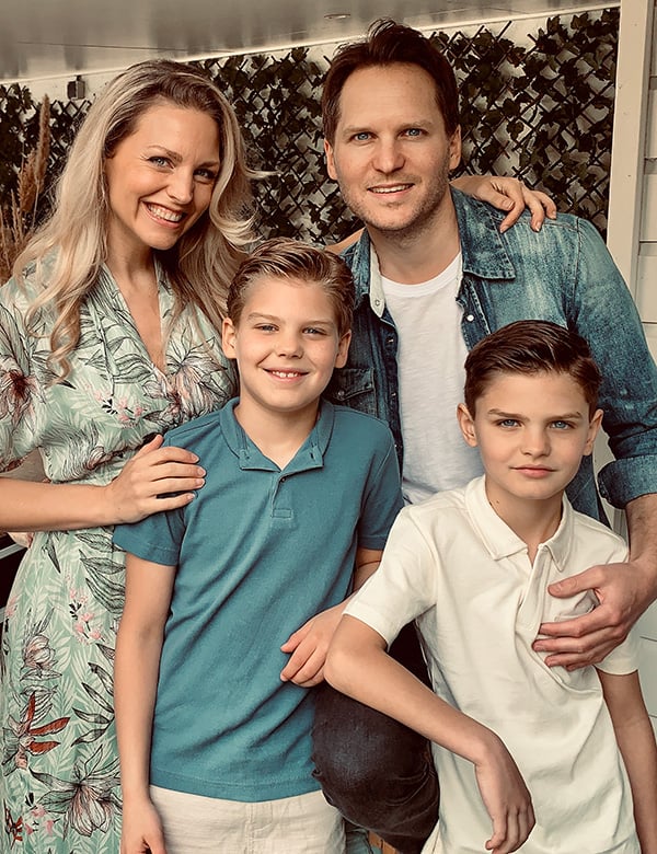 Familie Guiaux - van den Akker.