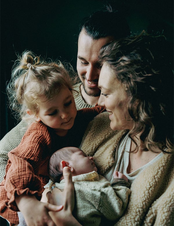 Model Familie spruit