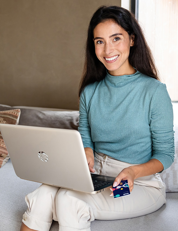 Vrouwelijk model met bruin haar Fatima